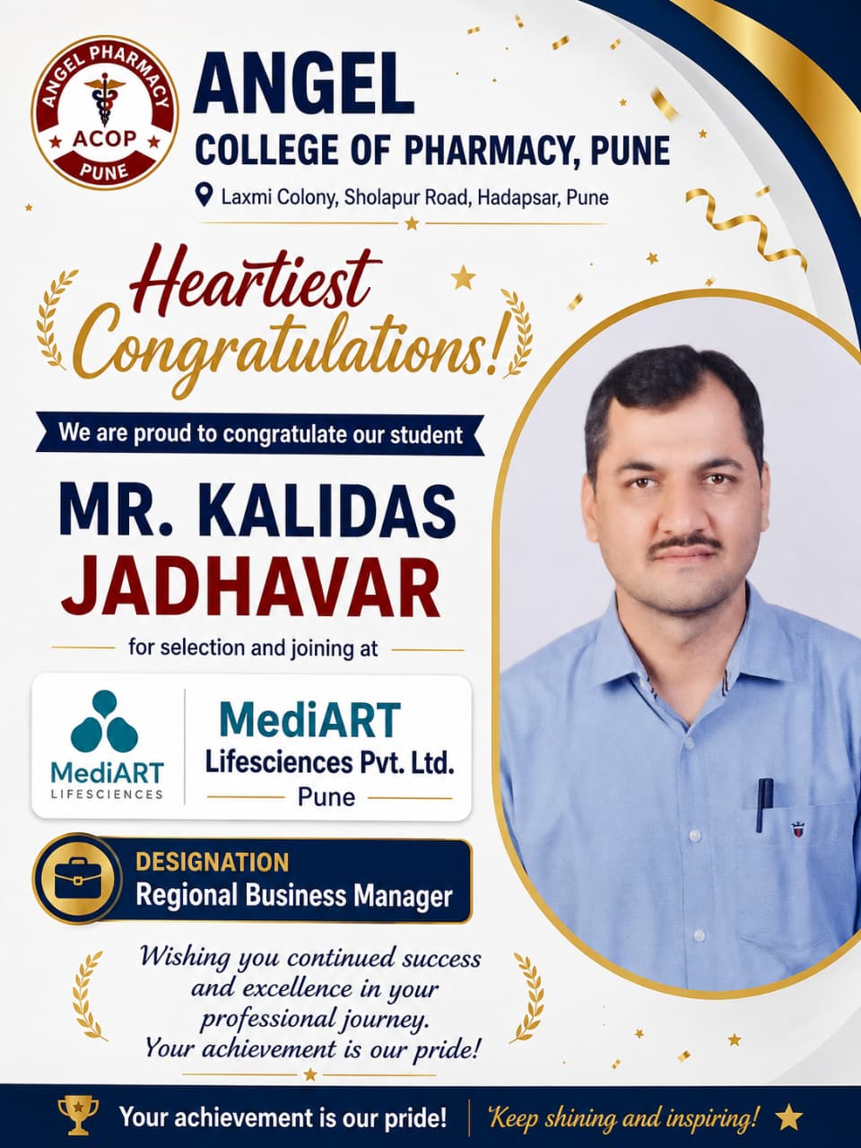 Mr. Kalidas Jadhavar